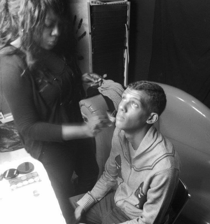 Backstage Makeup Stromae Singer by Lourdes Pacton Hofmann 1