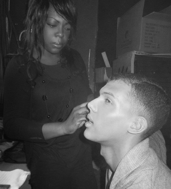 Backstage Make up Stromae Singer by Lourdes Pacton Hofmann 2