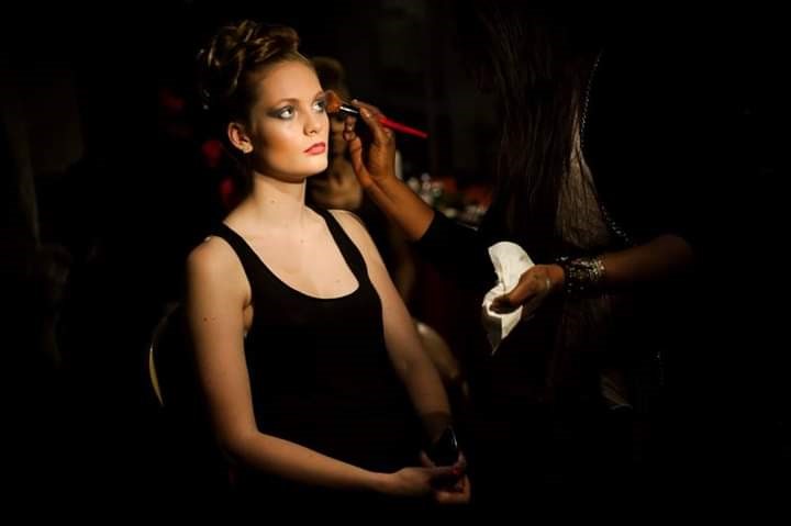 Backstage makeup event 2 Lourdes Pacton Hofmann