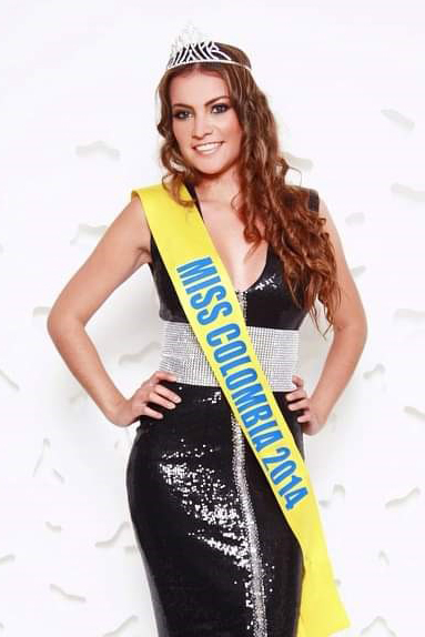 Stéphanie Miss Colombia 2014 Make up Lourdes Pacton Hofmann