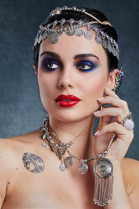 Shooting beauty makeup artist Lourdes Hofmann Munich