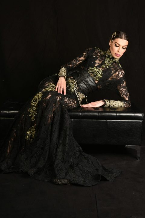 collection DKL Thérèse black dress@lourdespactonhofmann