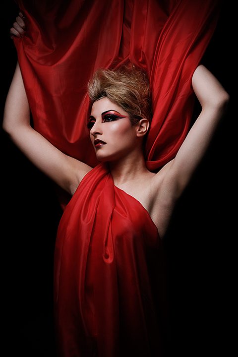 Red Dress Lourdes Pacton Hofmann